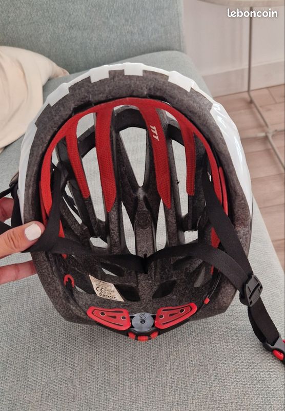 Casque vélo Scott blanc (image 4)