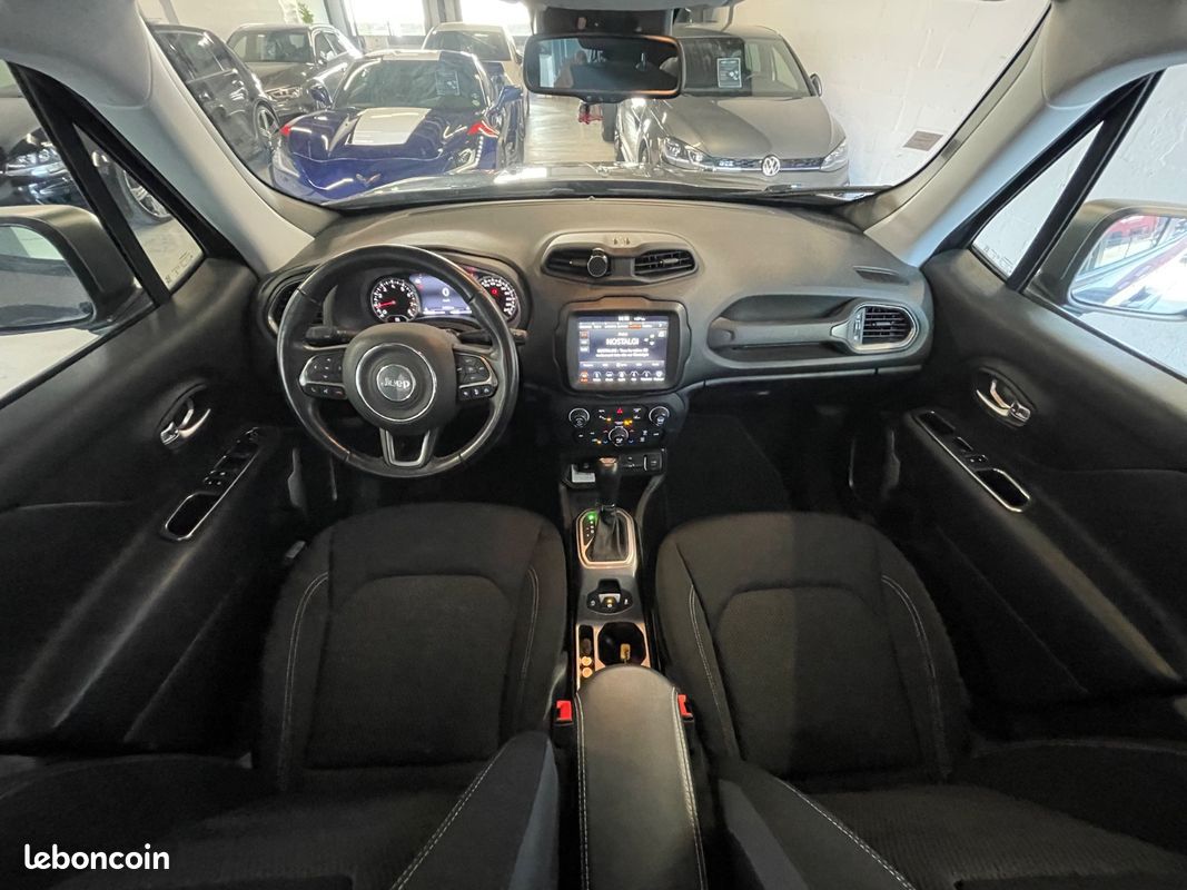 Jeep Renegade Limited FWD 150Cv/3EME MAIN/MOTEUR A CHAINE/CARPLAY/CAMERA DE RECUL/FEUX LED (image 2)
