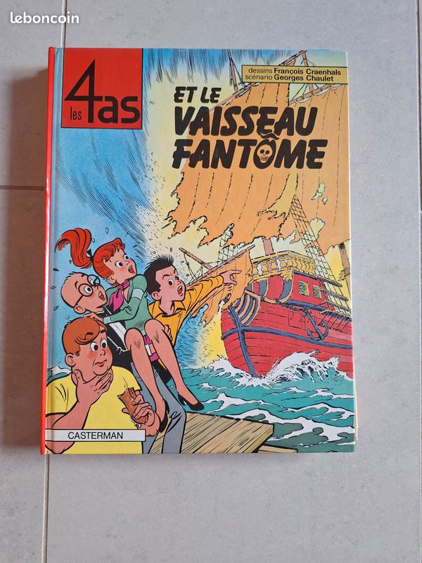 Lot de 3 BD les 4 as (image 2)