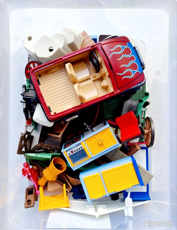 Playmobil lots Voiture + History + Vrac Avec boite D origine