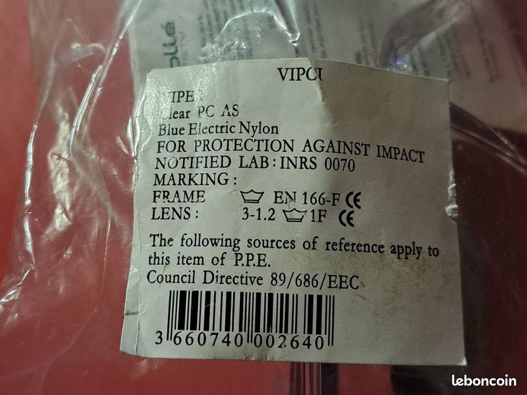 Lunettes de protection Viper incolore VIPCI - BOLLÉ (image 3)