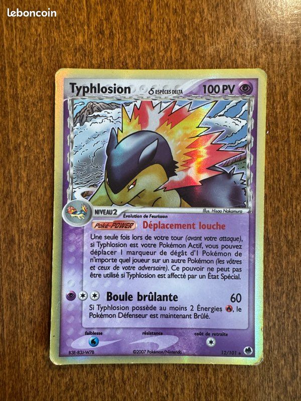 Typhlosion (espèce Delta – holo) (image 1)