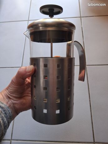 Bodum 1928913 Chambord Cafetière À Piston, 8 Tasses 1.0 L Blanc