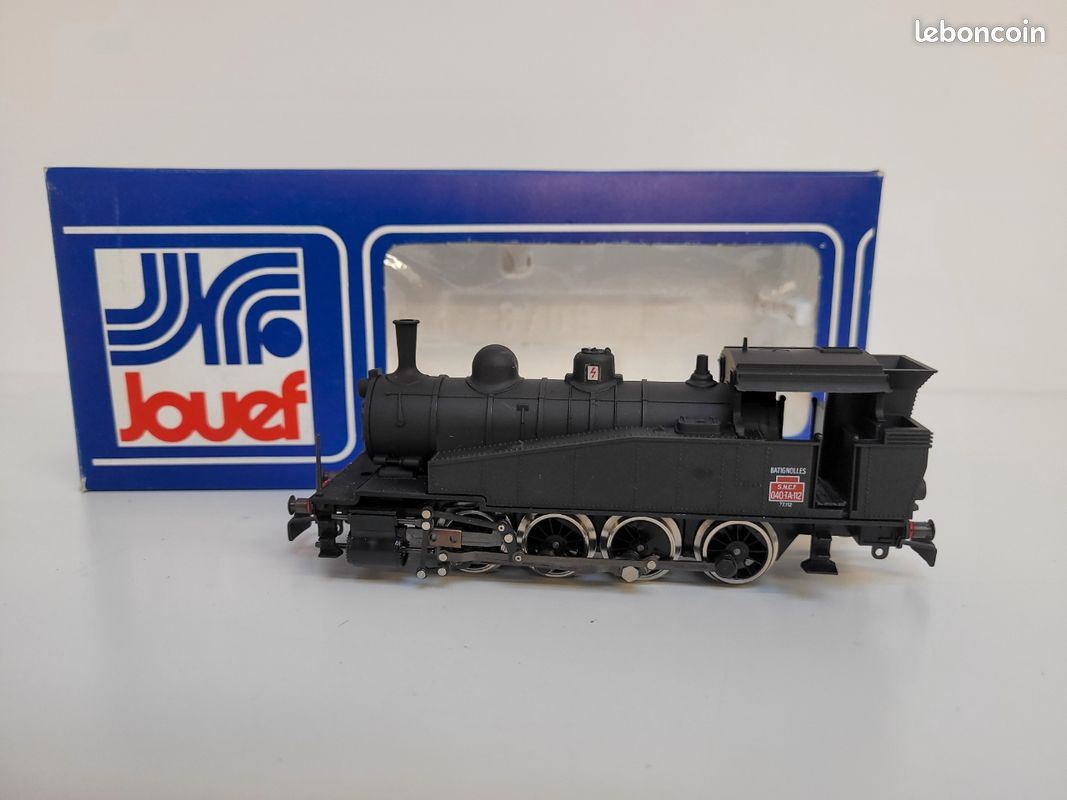 Locomotive à Vapeur 040 Jouef - Réf 829.Ei - Batignolles - Époque 3 - HO - Boîte D'origine