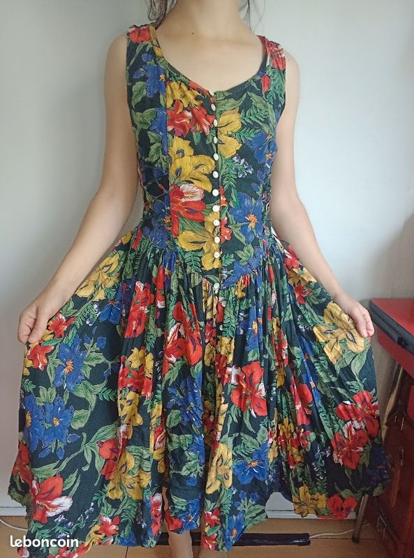 Floral Dress Robes RenÃ© Derhy 2020 Derhy Robes Derhy Soldes Robe