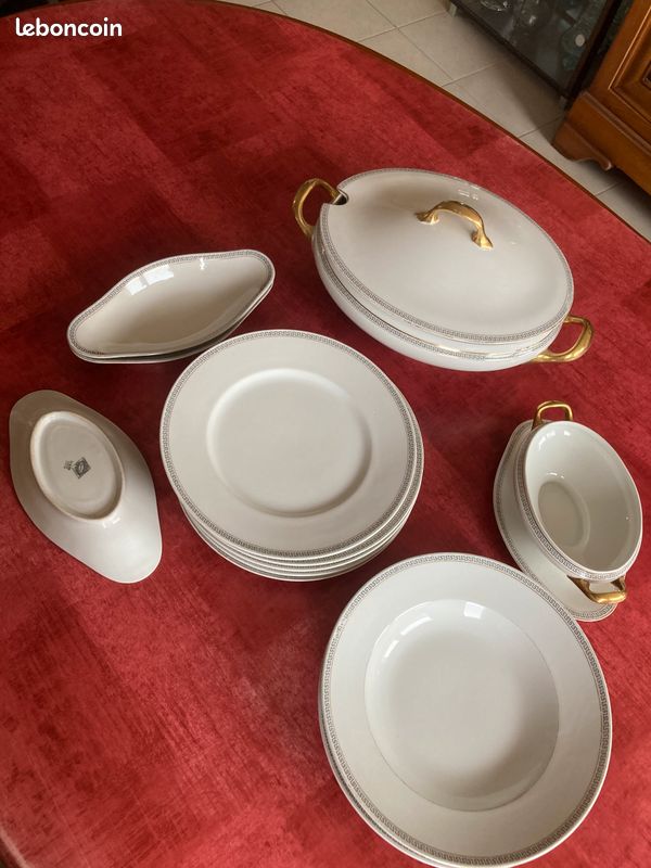 Partie de Service Bernardaud Charlionais Pourrailly (image 1)