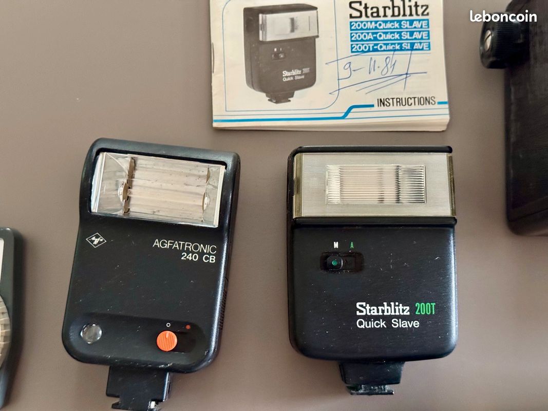 Appareil photo RICOH avec accessoires + reflex Lubitel (image 5)