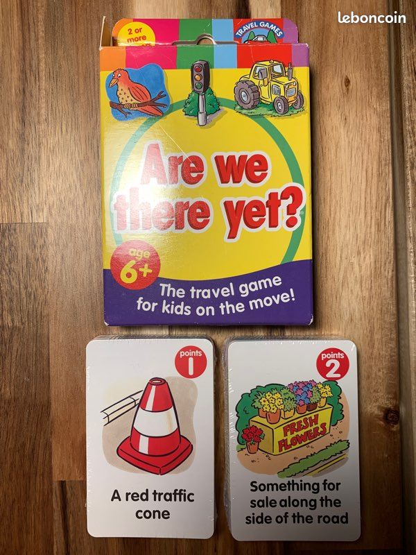 Game english Are We there yet ? Travel anglais jeux carte neuf (image 1)