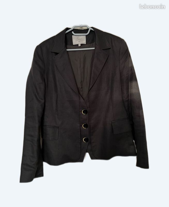 Blazer en lin Figaret (image 1)