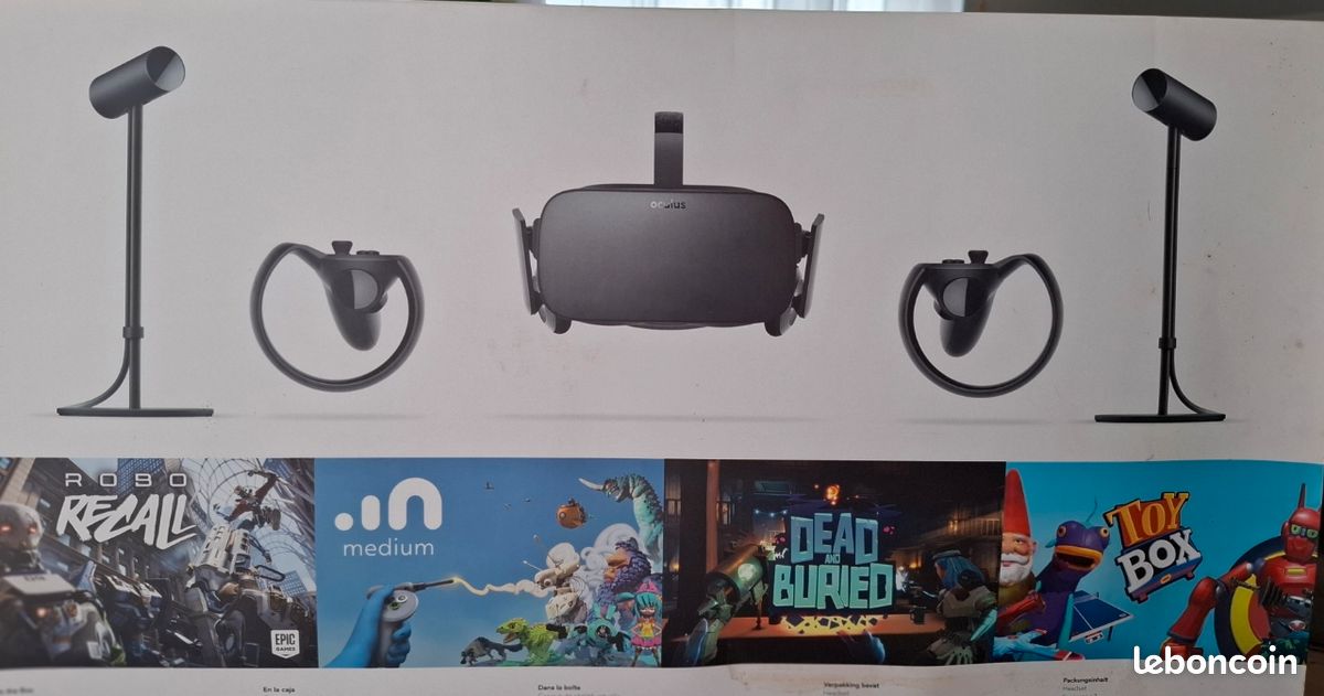 Casque VR Oculus rift s (Gebraucht) in Moutier für CHF 190 - nur