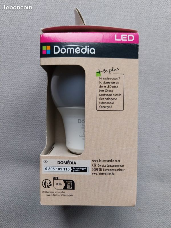 Ampoule neuve led B22 60w (image 1)
