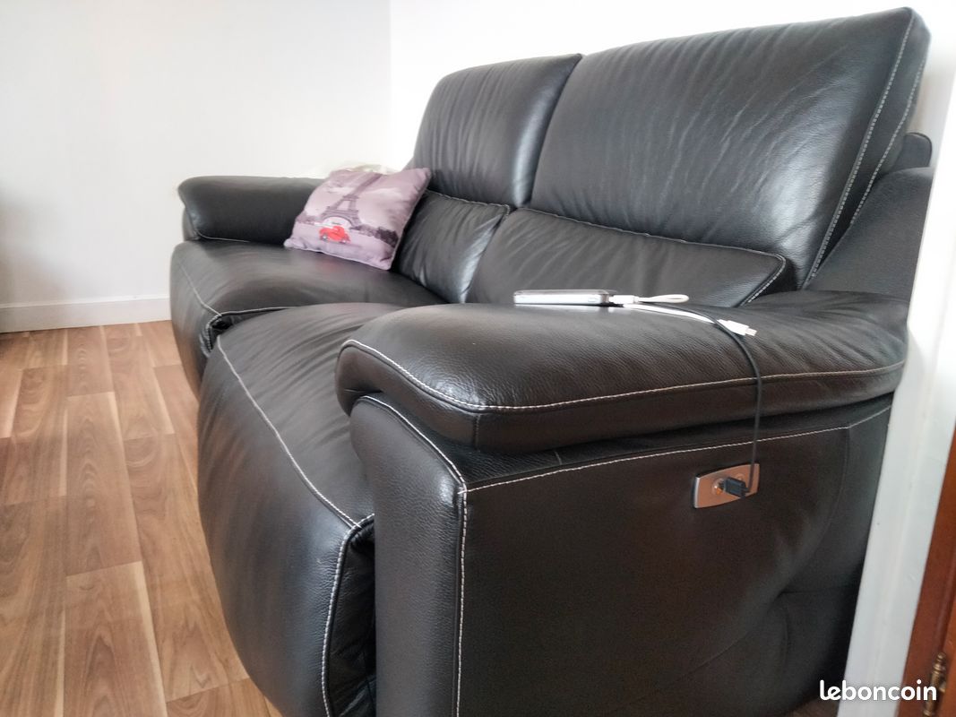 Meuble télé table basse et canapé (image 8)
