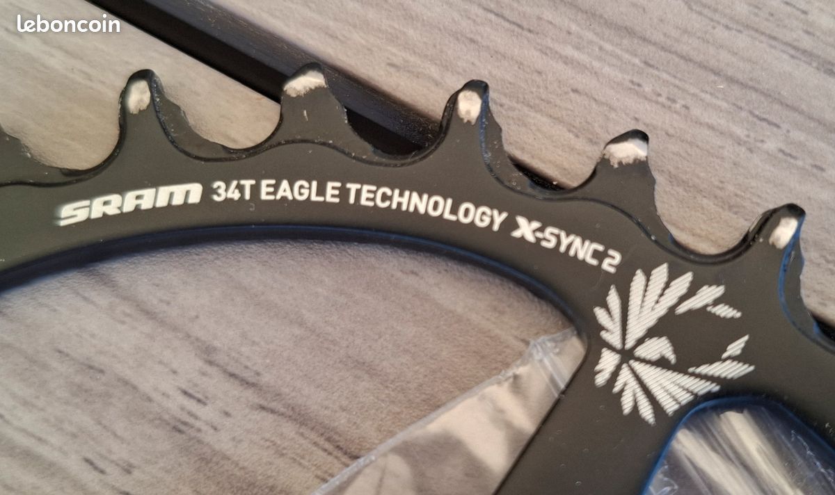 Plateau SRAM 34dents offset 3mm (image 2)