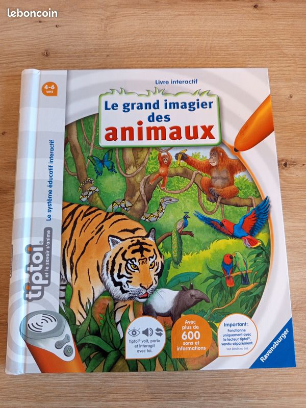 Livre tiptoi les animaux (image 1)