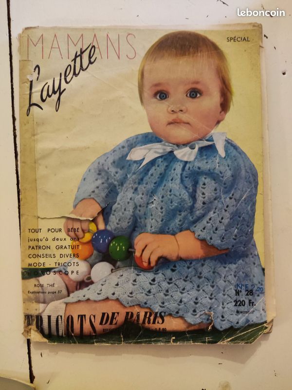 Catalogue De Modèles De Tricot Vintage "Tricotons Pour Eux" N°92 - Enfants - Année 1972