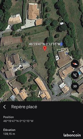 Vente terrain à bâtir