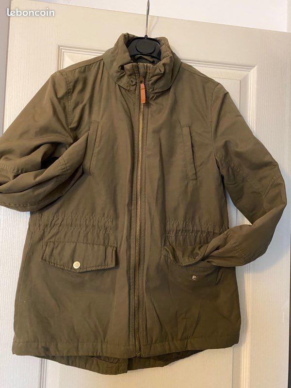 Parka H&M 11-12 ans kaki (image 3)
