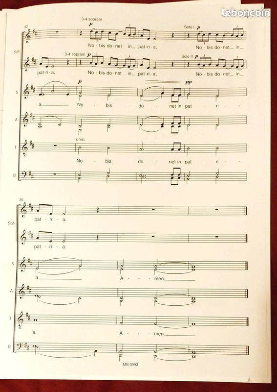 Eriks Esenvalds - O Salutaris Hostia (SATB) (image 3)
