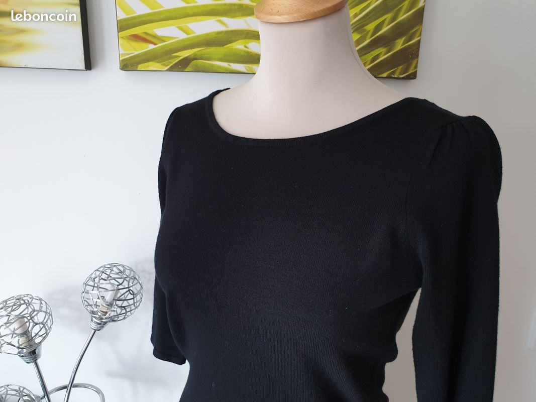 Jolie robe noire légère demi-saison 🌻 Neuve (image 5)