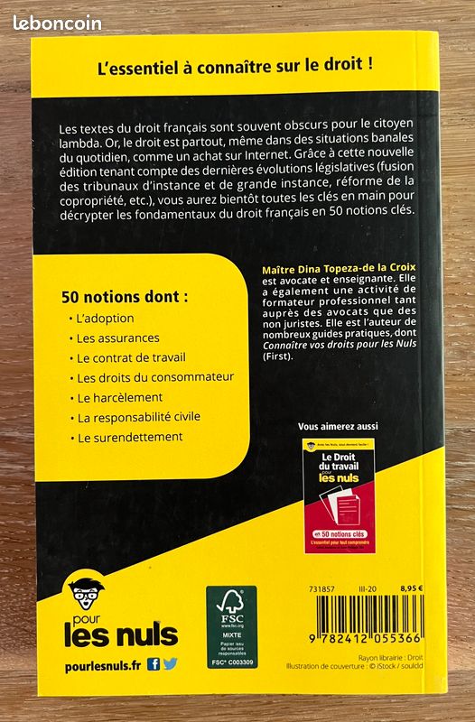 Le Droit pour Les Nuls en 50 notions clés (image 2)
