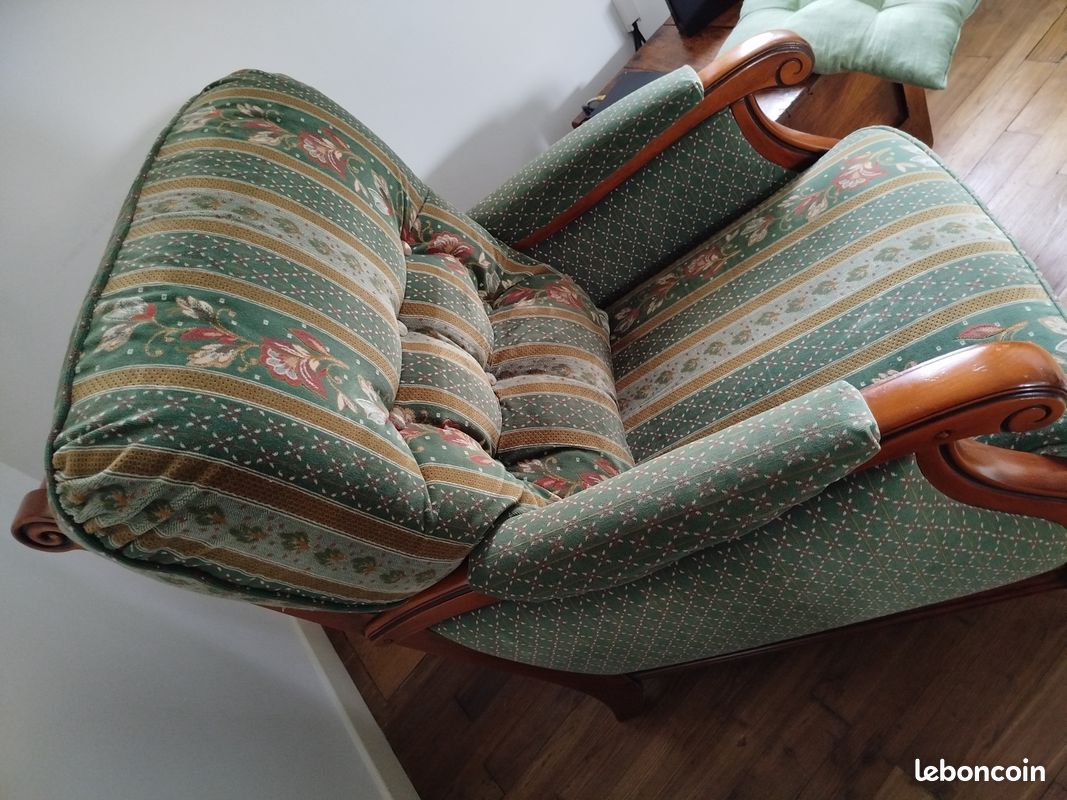 A vendre canapé et fauteuil (image 6)