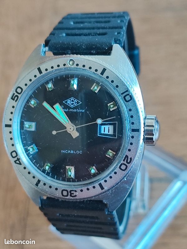 Montre De Plongée Mécanique Vintage Wynn's Années 60 - Pour Homme, Occasion