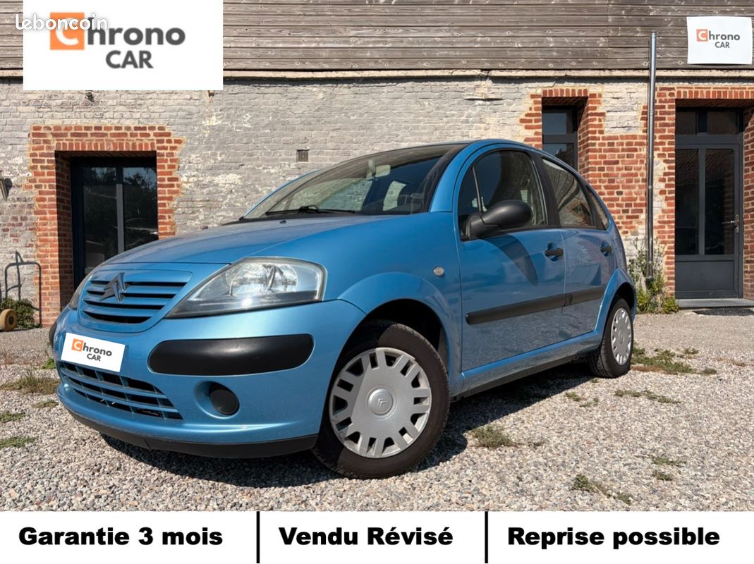 Citroen C3 1.1i 60ch 5p / 1ERE MAIN / SUIVI COMPLET (image 1)