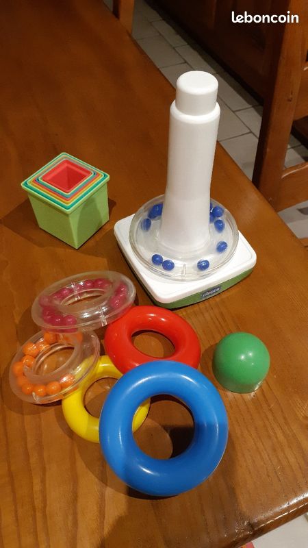 Culbuto Chicco et cubes à empiler (image 3)