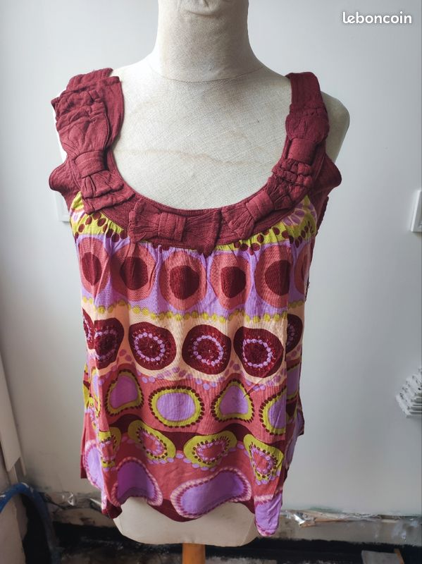 Blouse légère multicolore Taille S (image 1)