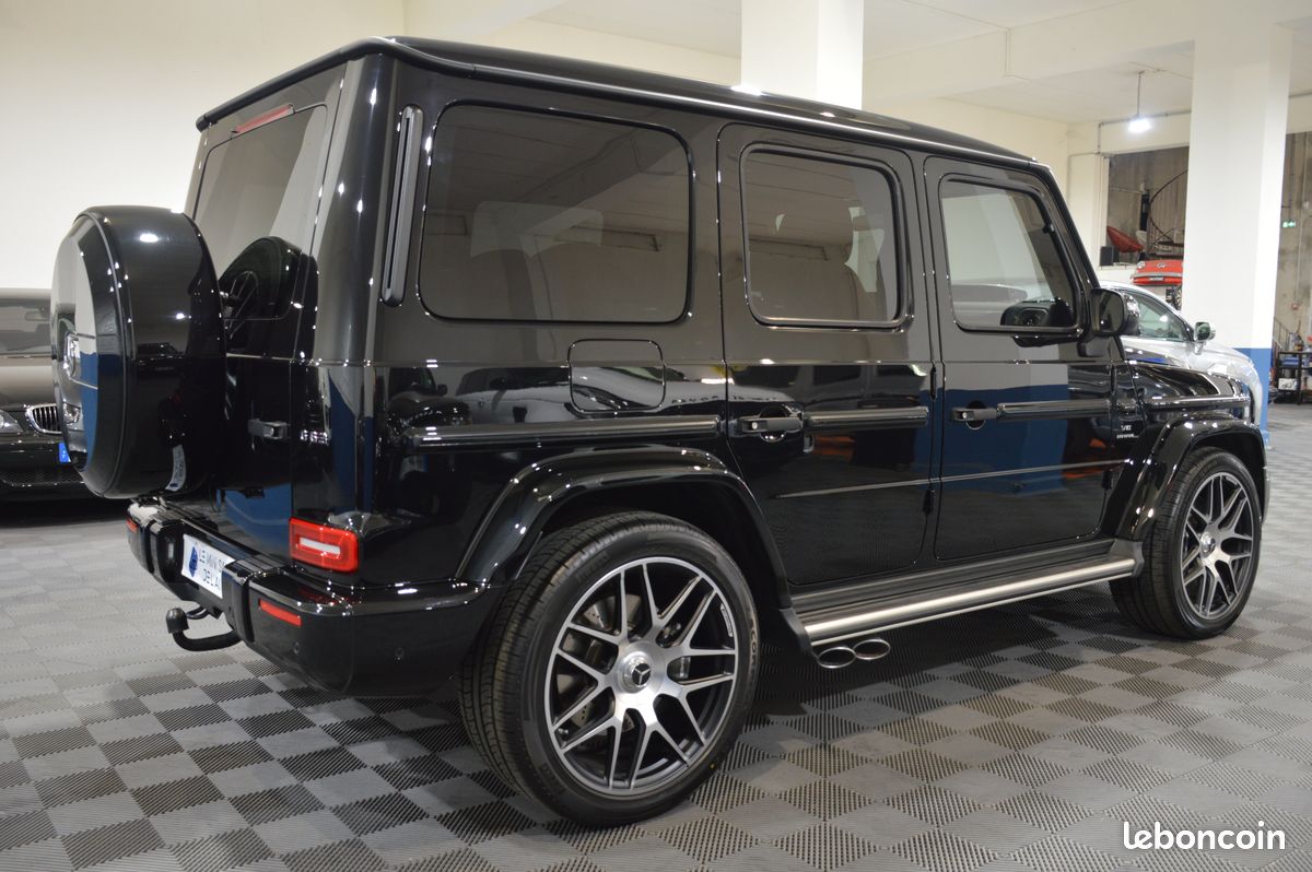 MERCEDES CLASSE G IV 63 AMG V8 585 EDITION LIMITEE STRONGER THAN TIME-35.980km-1ère Main-Origine France-Burmester-Sièges AMG Chauffants/Ventilés/Massants-Pack Carbone-CarPlay-Etat Neuf-Rare (image 3)