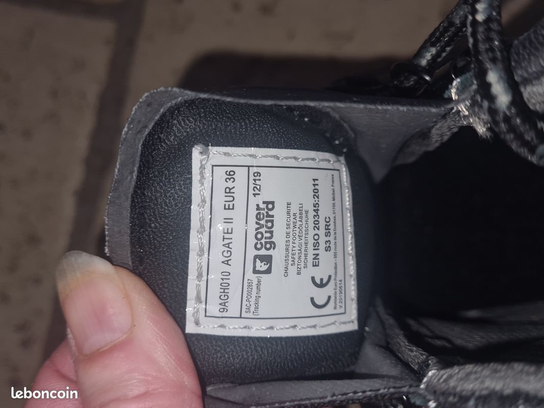 Chaussures de Sécurité Pointure 36 neuves (image 3)