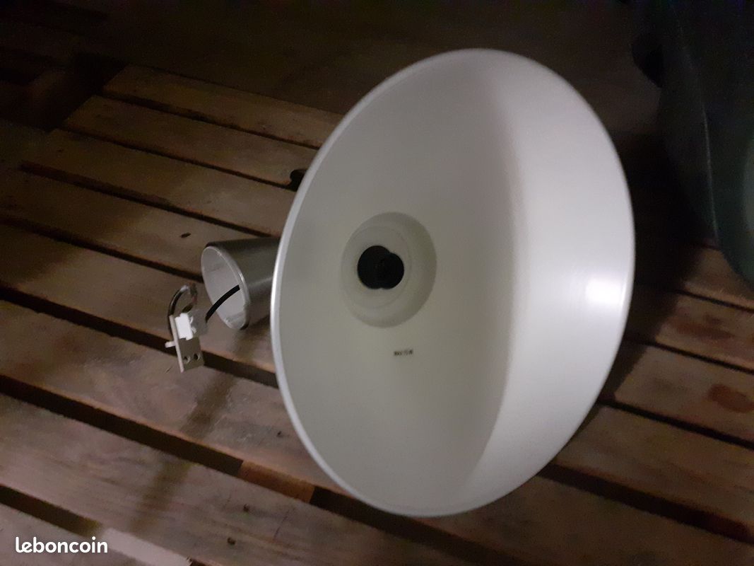 Lampe type atelier inox (image 2)