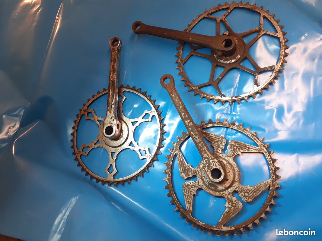 Pédalier Vélo Ancien Magna Debon Homme - 46 Dents, Années 1930/35, D'occasion