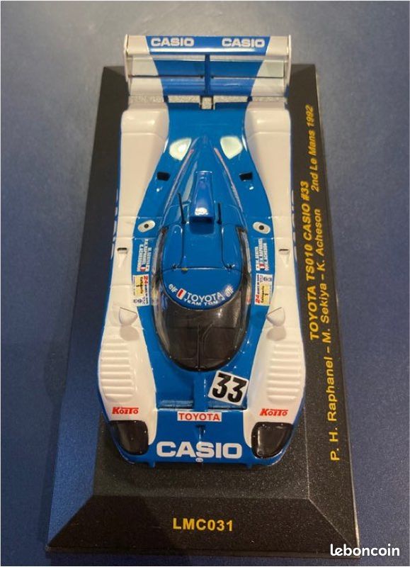 Starter 1/43 Toyota TS010 Casio N°33 - 2e Aux 24h Du Mans 1992 - Modèle Résine - Occasion