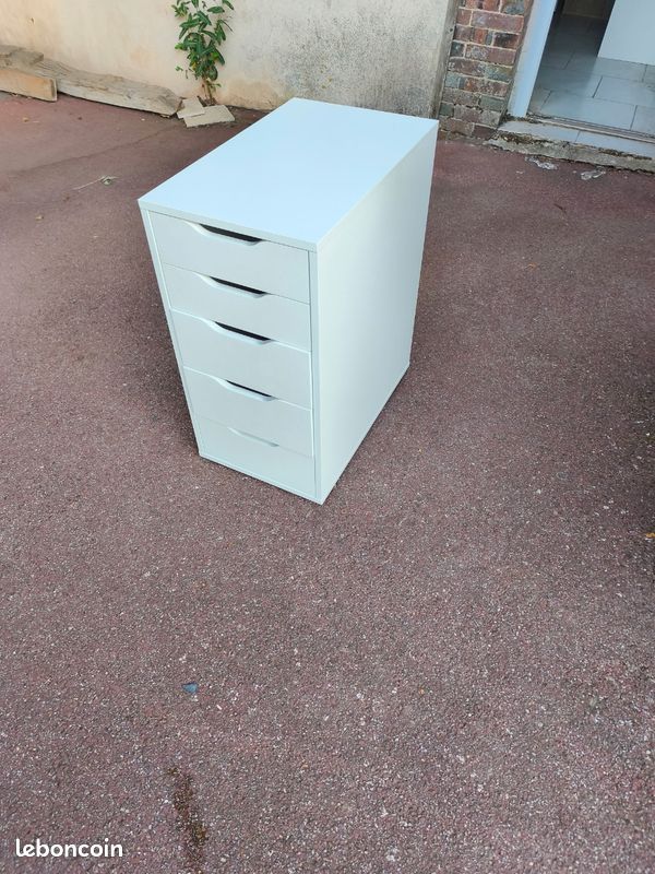 Bureau Alex blanc (image 3)