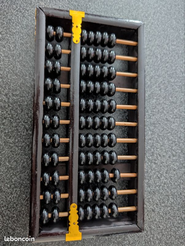 Outil Calcul Suspendu Boulier Chinois En Bois 7 Colonnes - Outil Éducatif Mathématique Antidérapant Pour Enfants Et Étudiants Outil Calcul Suspendu Boulier Chinois En Bois 7 Colonnes - Outil Éducatif Mathématique Antidérapant Pour Enfants Et Étudiants