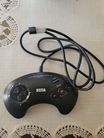 Manette Sega Mega Drive SJ-6000 6 Boutons, Du Japon, Occasion Garantie