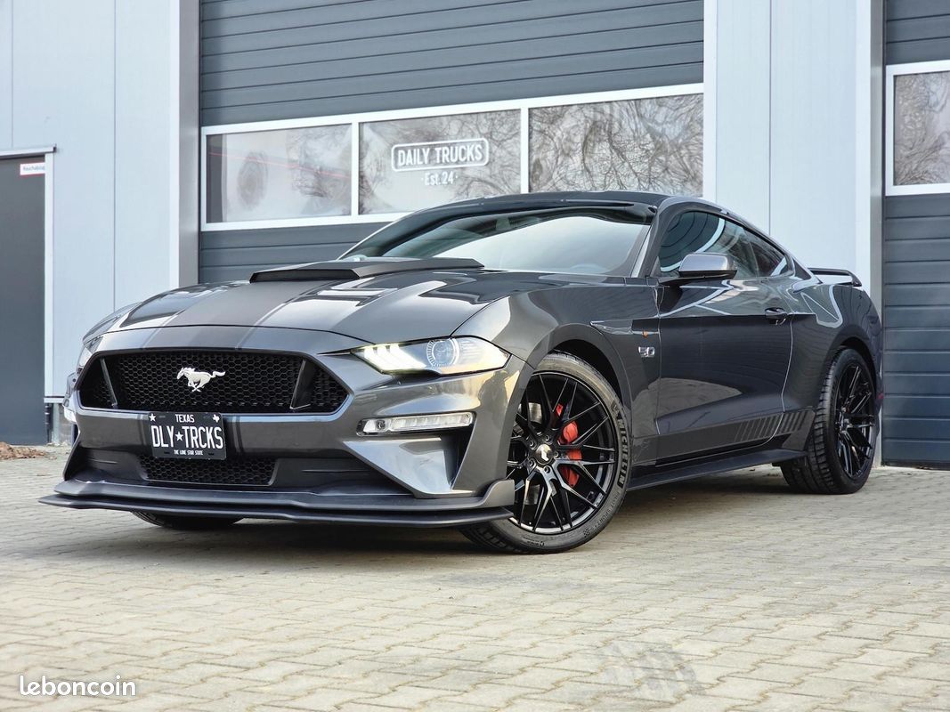 FORD Mustang GT 5.0 V8 466 ch – BVA – Brembo – Caméra – Jantes 20” (image 1)