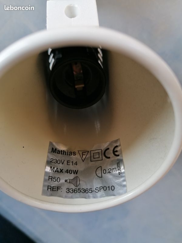 Applique spot luminaire (image 2)