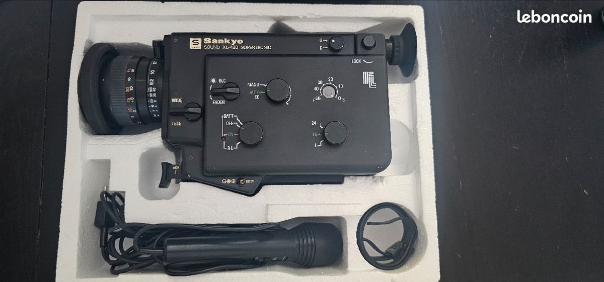 Caméra Sankyo XL-420 micro Photo, audio vidéo