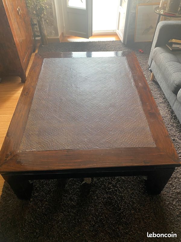 À vendre table basse en acajou (image 1)