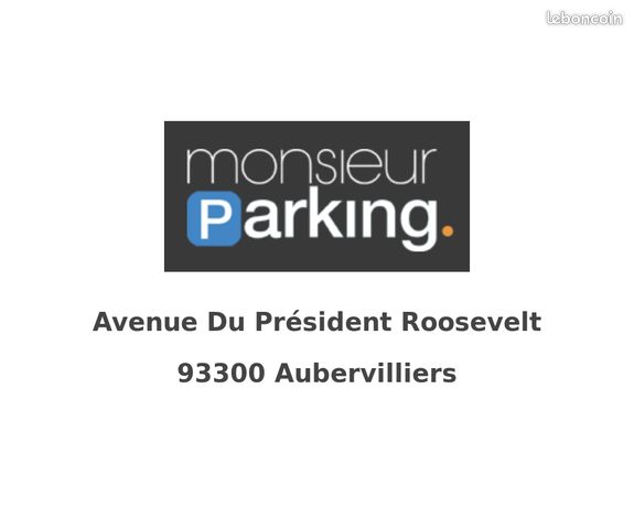 Parking/box Aubervilliers