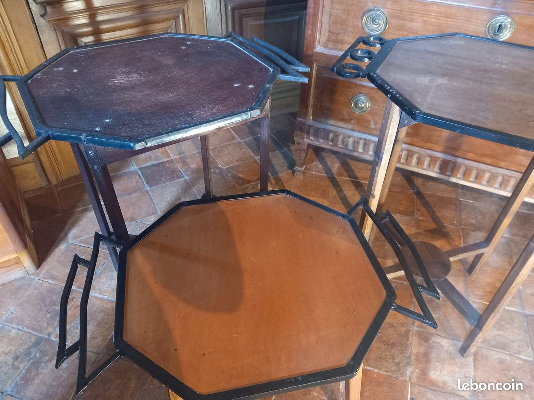 3 tables 1930 Art déco (image 2)
