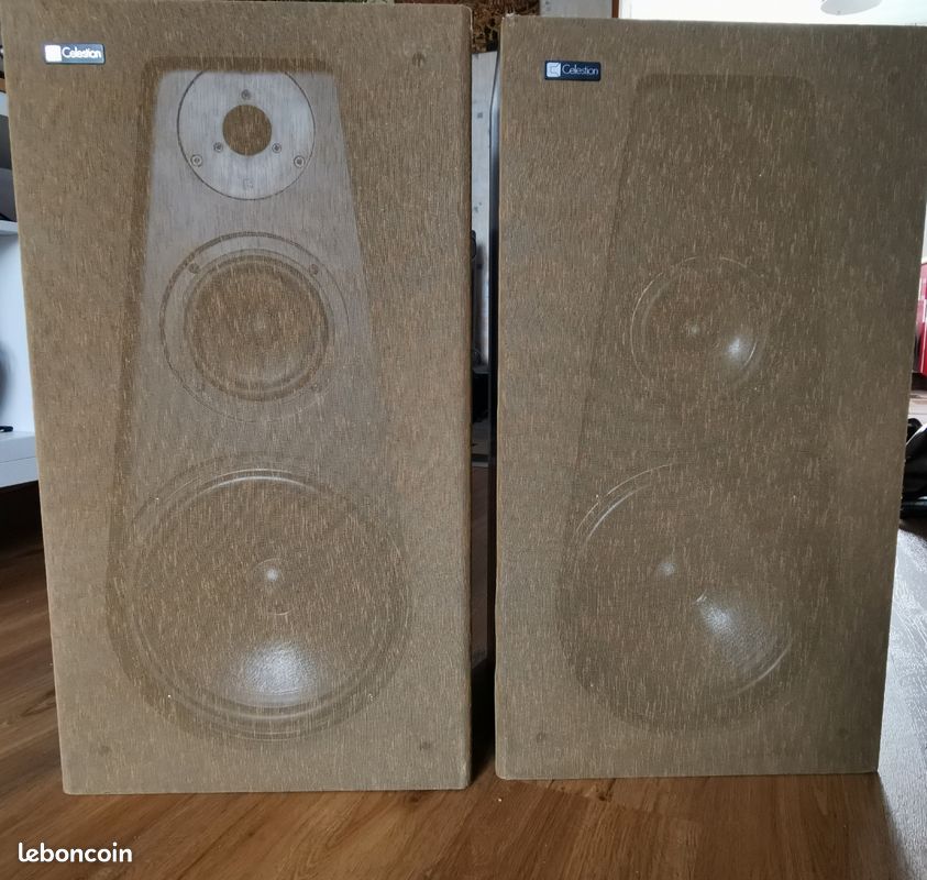 Enceintes Vintage Celestion Ditton 300 - 100W - Connexion Filaire - Canal 2.0