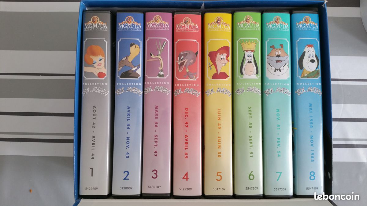 Coffret Tex Avery : L'Intégrale VHS (image 2)