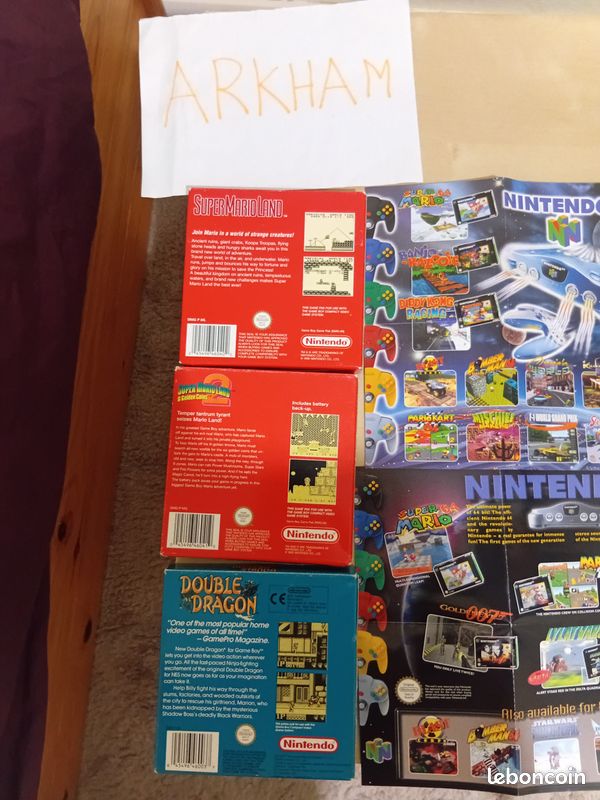 Game Boy édition Pokemon, jeux Double dragon, Super Mario Land... (image 5)