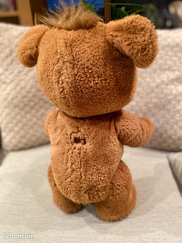 Peluche Interactive Furreal – Cubby L’ours Curieux – 37 Cm – Bon état – Hasbro