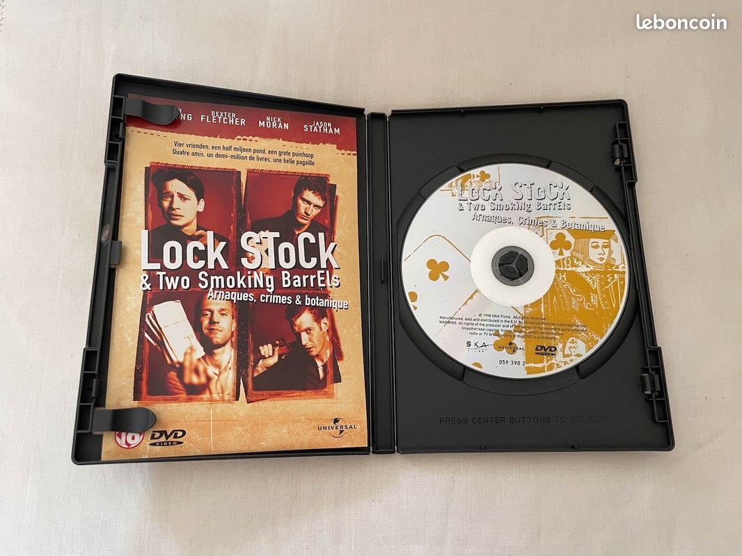 Lot de 03 Dvd -Albino aligator Arnaques crimes et botanique Judas kiss (image 8)