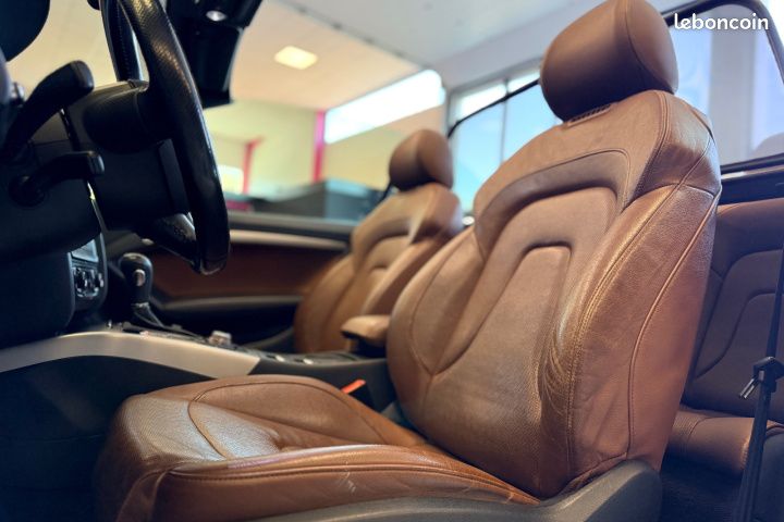 AUDI A5 CABRIOLET 2.0 TFSI S LINE PLUS MULTITRONIC 211Ch ENTRETIEN SUIVI Garantie 12 mois (image 18)