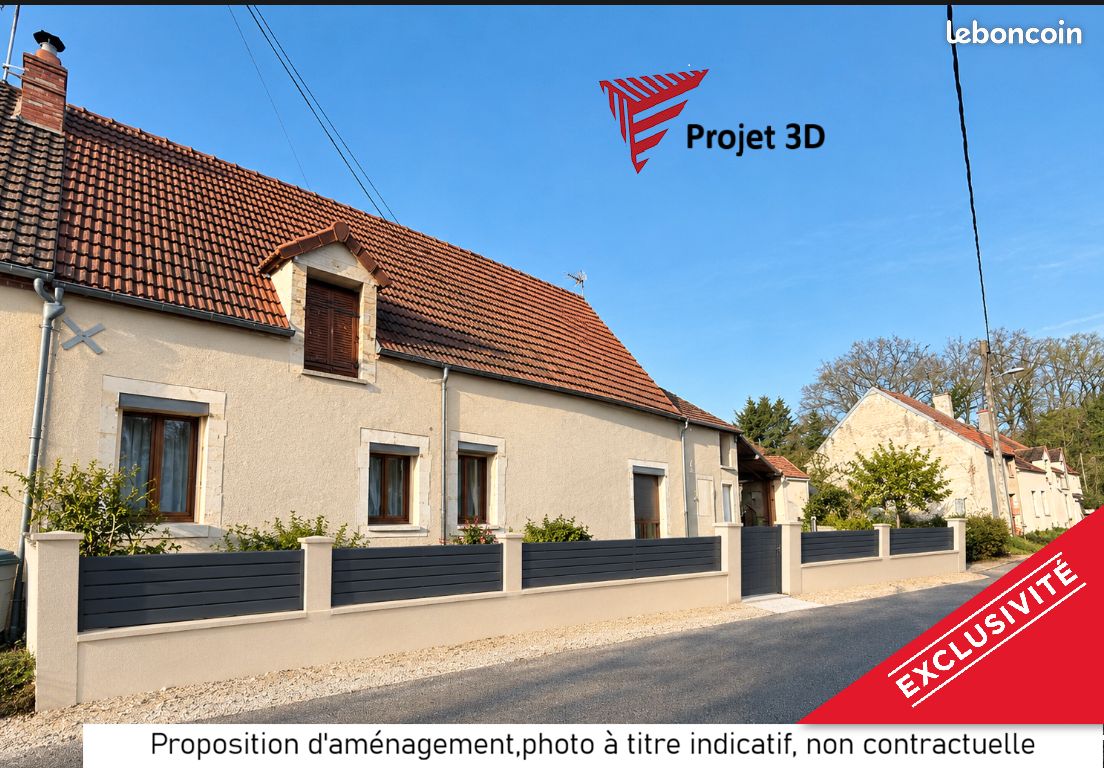 Maison 7 pièces 148 m² · à La Celle-sur-Loire · 148 m² · 129 000 €